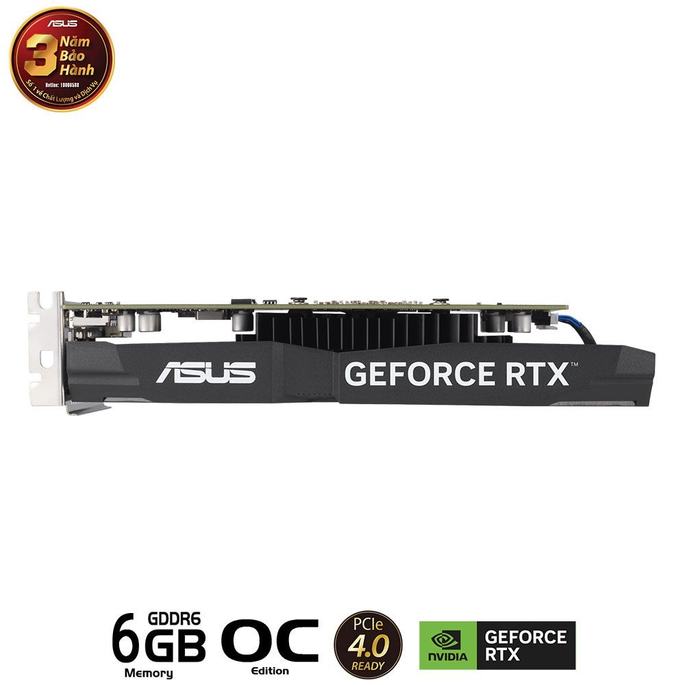 VGA ASUS Dual GeForce RTX™ 3050 OC Edition 6GB GDDR6