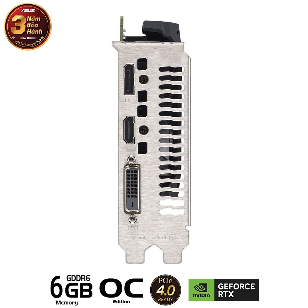 VGA ASUS Dual GeForce RTX™ 3050 OC Edition 6GB GDDR6