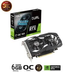 VGA ASUS Dual GeForce RTX™ 3050 OC Edition 6GB GDDR6