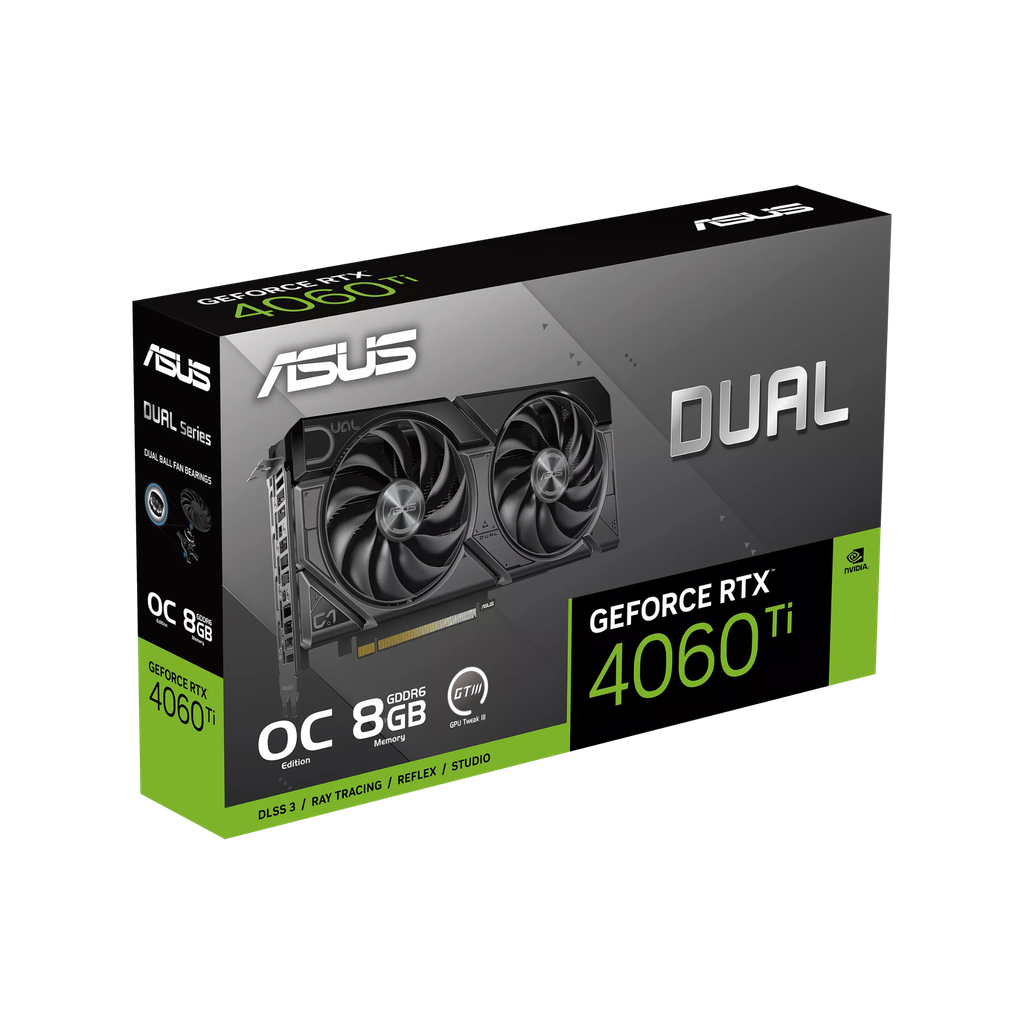VGA ASUS Dual GeForce RTX™ 4060 Ti EVO OC Edition 8GB GDDR6