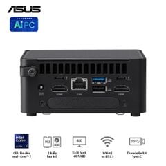 ASUS Mini NUC 14 Pro RNUC14RVHI300001I - Intel® Core™ 3-100U (up to 4.70 GHz) 6 Cores 8 Threads, UHD Graphics