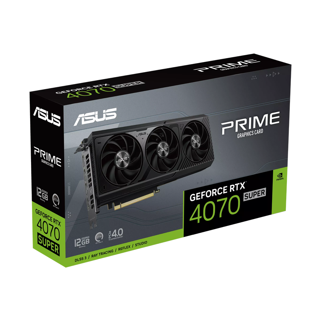 VGA ASUS PRIME GeForce RTX™ 4070 SUPER 12GB GDDR6X