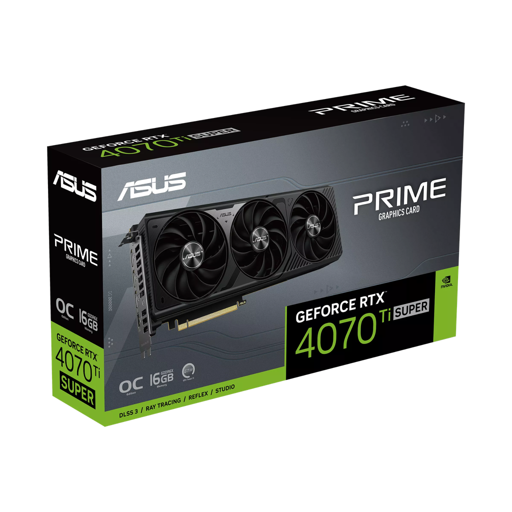 VGA ASUS PRIME GeForce RTX™ 4070 Ti SUPER 16GB GDDR6X OC Edition