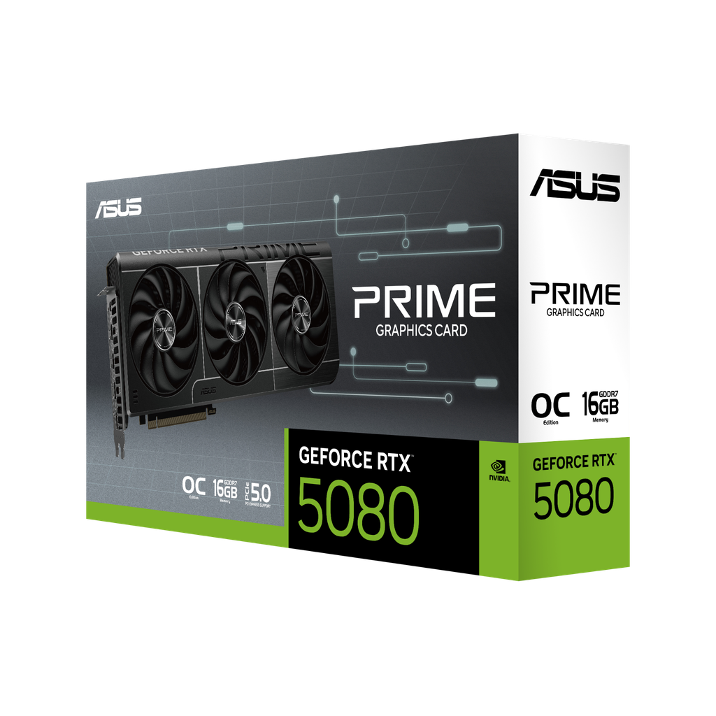 VGA ASUS Prime Geforce RTX 5080 16GB OC Edition GDDR7