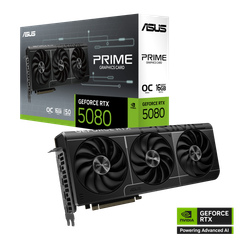 VGA ASUS Prime Geforce RTX 5080 16GB OC Edition GDDR7