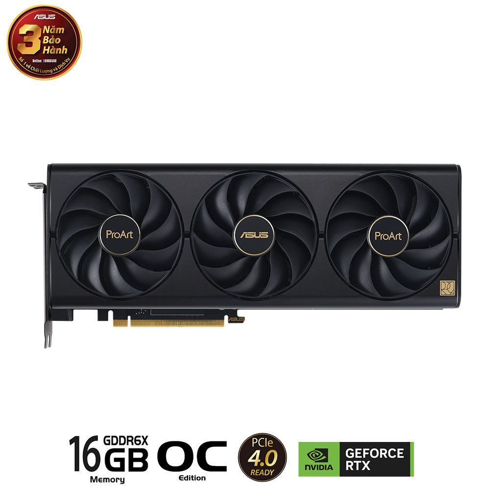 VGA Asus ProArt GeForce RTX™ 4080 SUPER 16GB GDDR6X OC Edition
