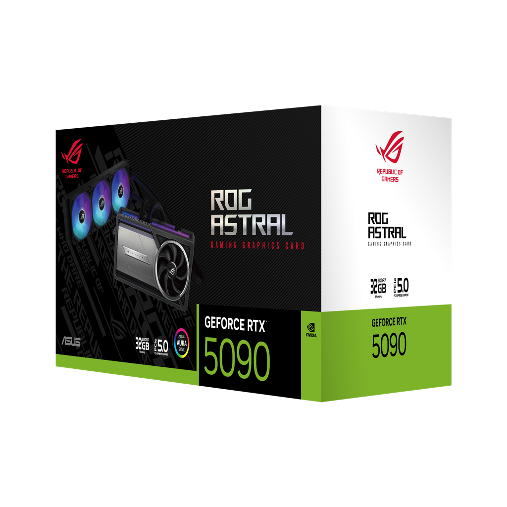 VGA ASUS ROG Astral LC Geforce RTX 5090 32GB GDDR7