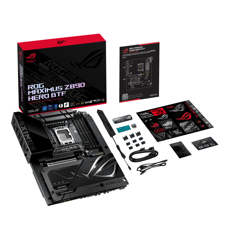 Mainboard Asus ROG MAXIMUS Z890 HERO BTF