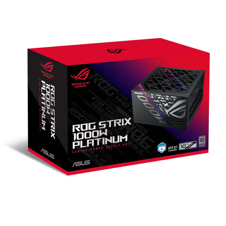 Nguồn máy tính Asus ROG STRIX 1000W Platinum