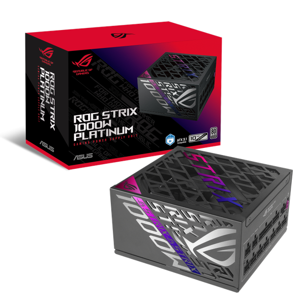 Nguồn m&aacute;y t&iacute;nh Asus ROG STRIX 1000W Platinum