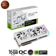 VGA ROG Strix GeForce RTX™ 4080 SUPER 16GB GDDR6X White OC Edition
