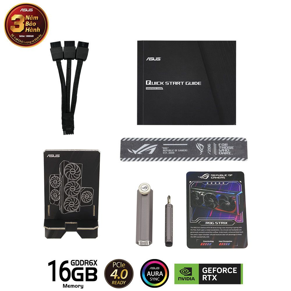 VGA ASUS ROG Strix GeForce RTX™ 4080 SUPER 16GB GDDR6X