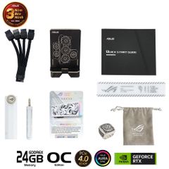 VGA ASUS ROG Strix GeForce RTX™ 4090 24GB GDDR6X White OC Edition