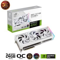 VGA ASUS ROG Strix GeForce RTX™ 4090 24GB GDDR6X White OC Edition