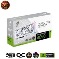 VGA ASUS ROG Strix GeForce RTX™ 4090 24GB GDDR6X White OC Edition