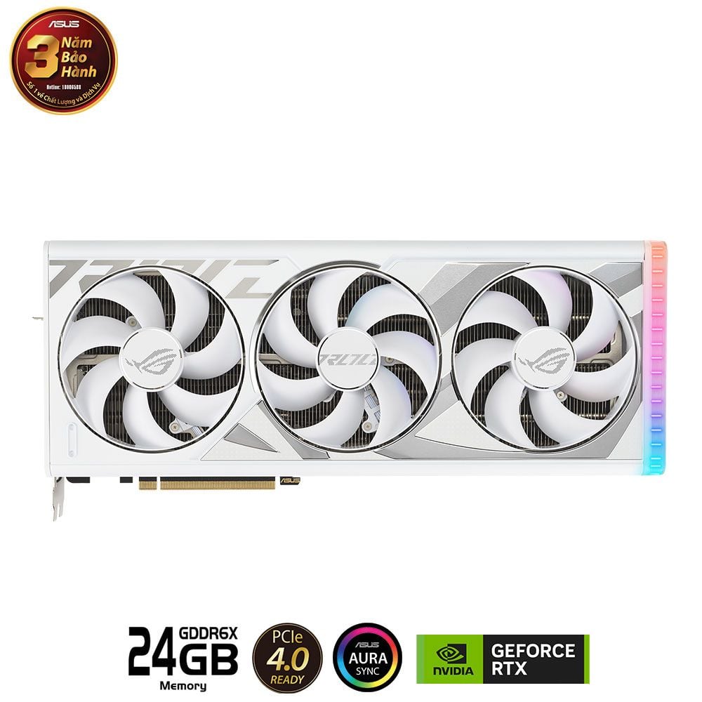 VGA ASUS ROG Strix GeForce RTX™ 4090 24GB GDDR6X White
