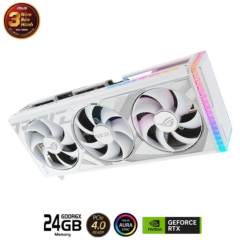 VGA ASUS ROG Strix GeForce RTX™ 4090 24GB GDDR6X White