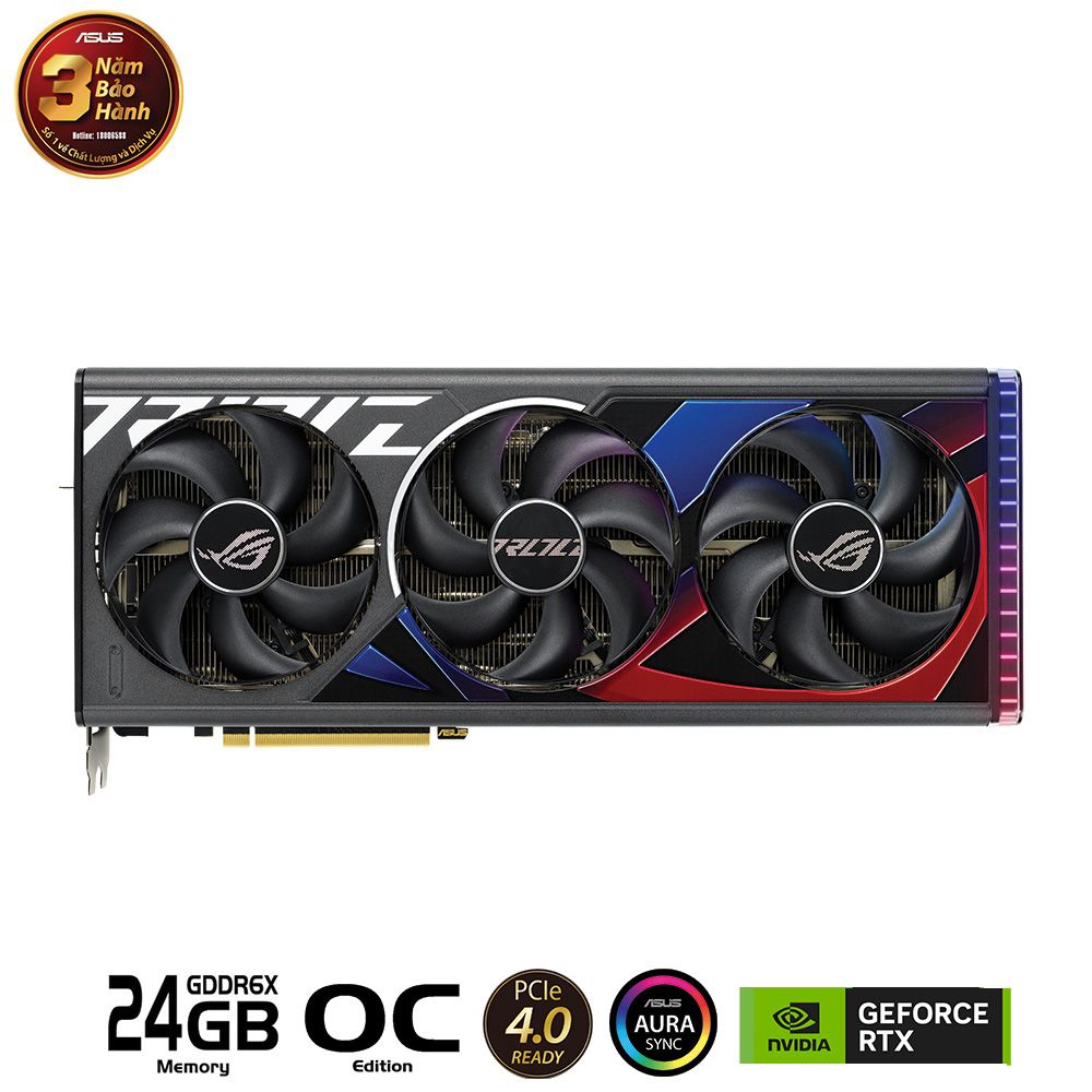 VGA ASUS ROG Strix GeForce RTX® 4090 OC Edition 24GB GDDR6X