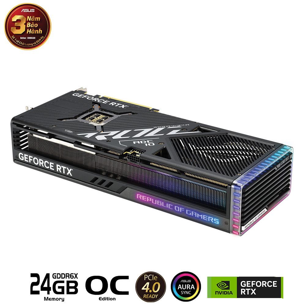 VGA ASUS ROG Strix GeForce RTX® 4090 OC Edition 24GB GDDR6X