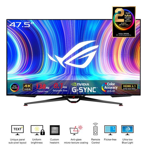 Màn hình Asus ROG Swift OLED PG48UQ