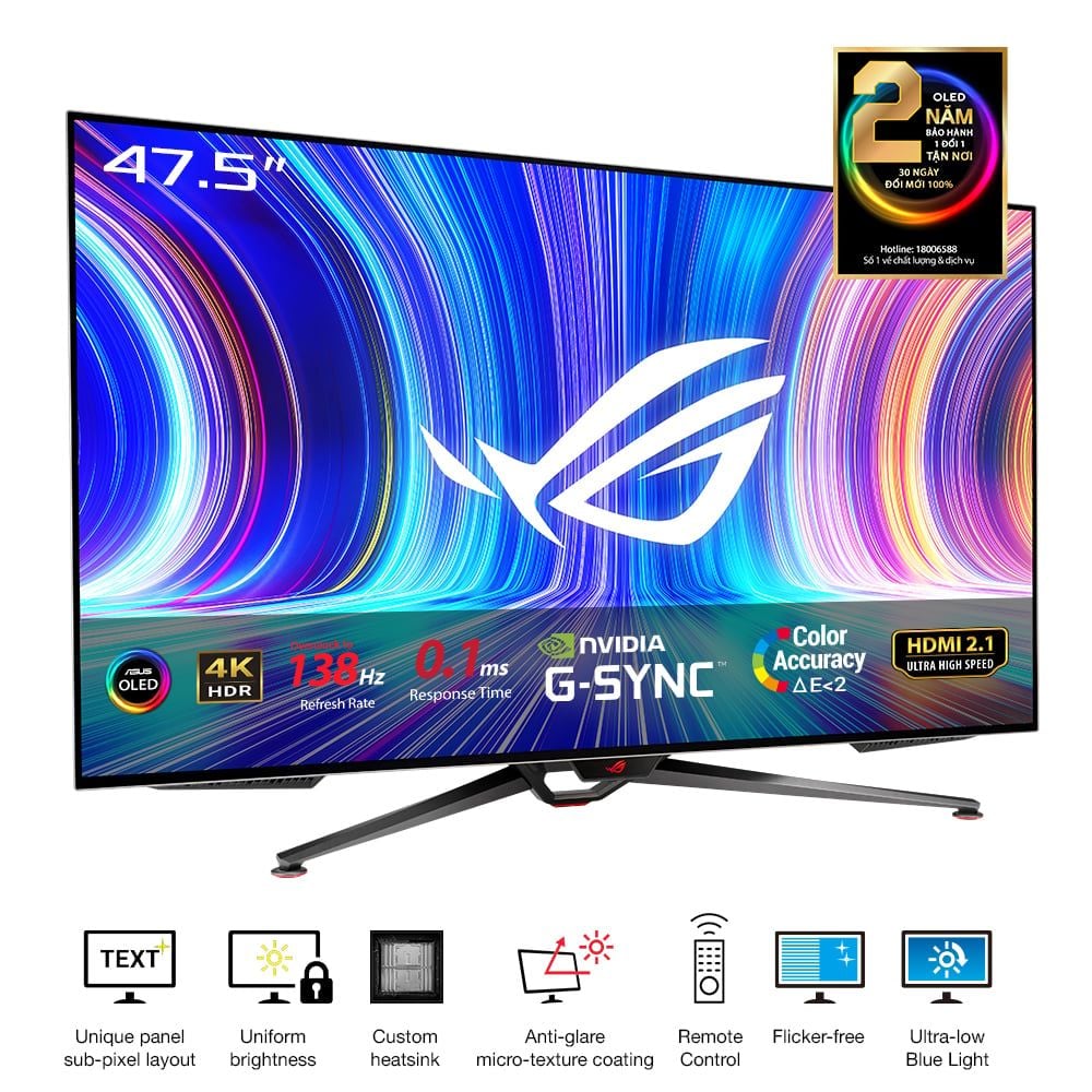 Màn hình Asus ROG Swift OLED PG48UQ