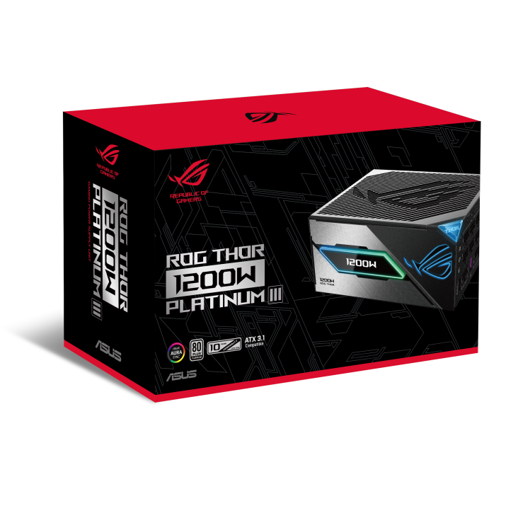 Nguồn máy tính Asus ROG THOR 1200W Platinum III