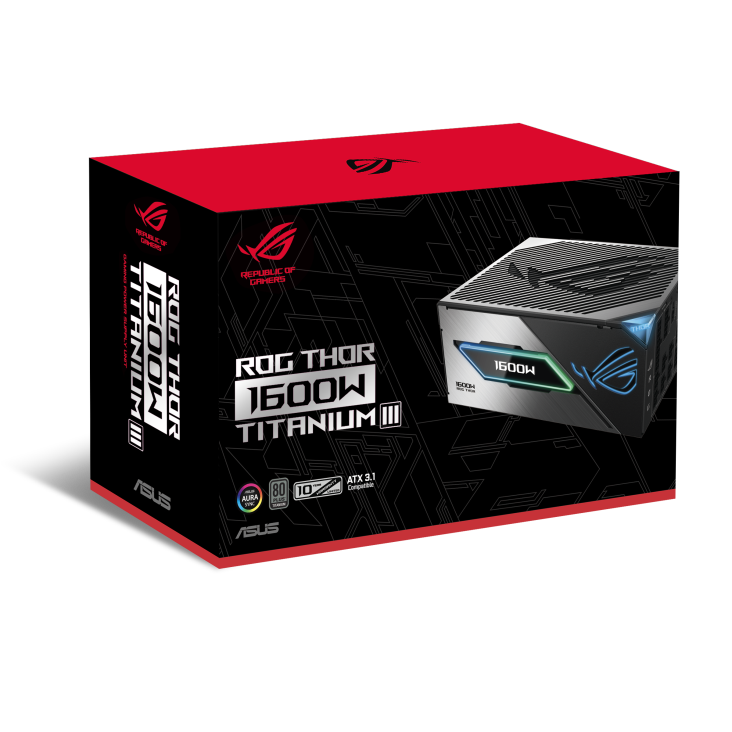 Nguồn máy tính Asus ROG THOR 1600W Titanium III