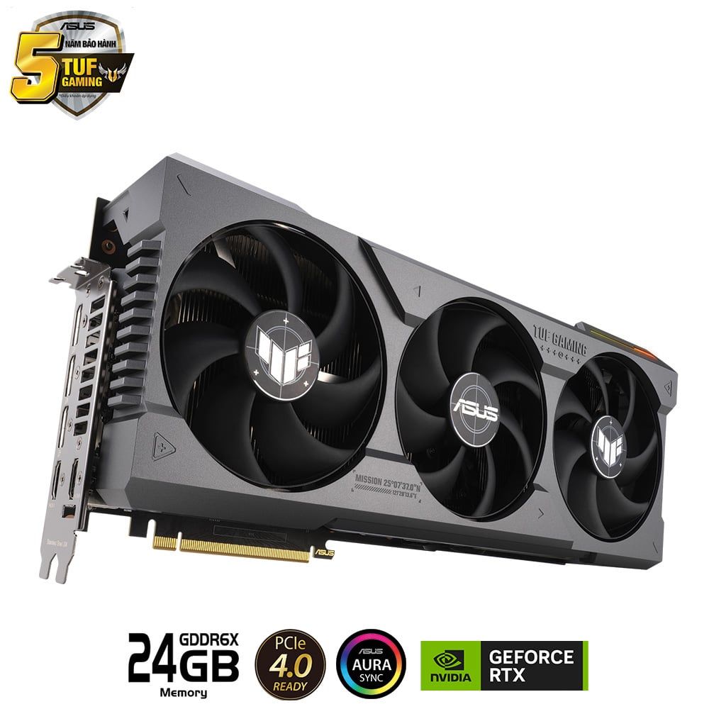 VGA ASUS TUF Gaming GeForce RTX™ 4090 24GB GDDR6X