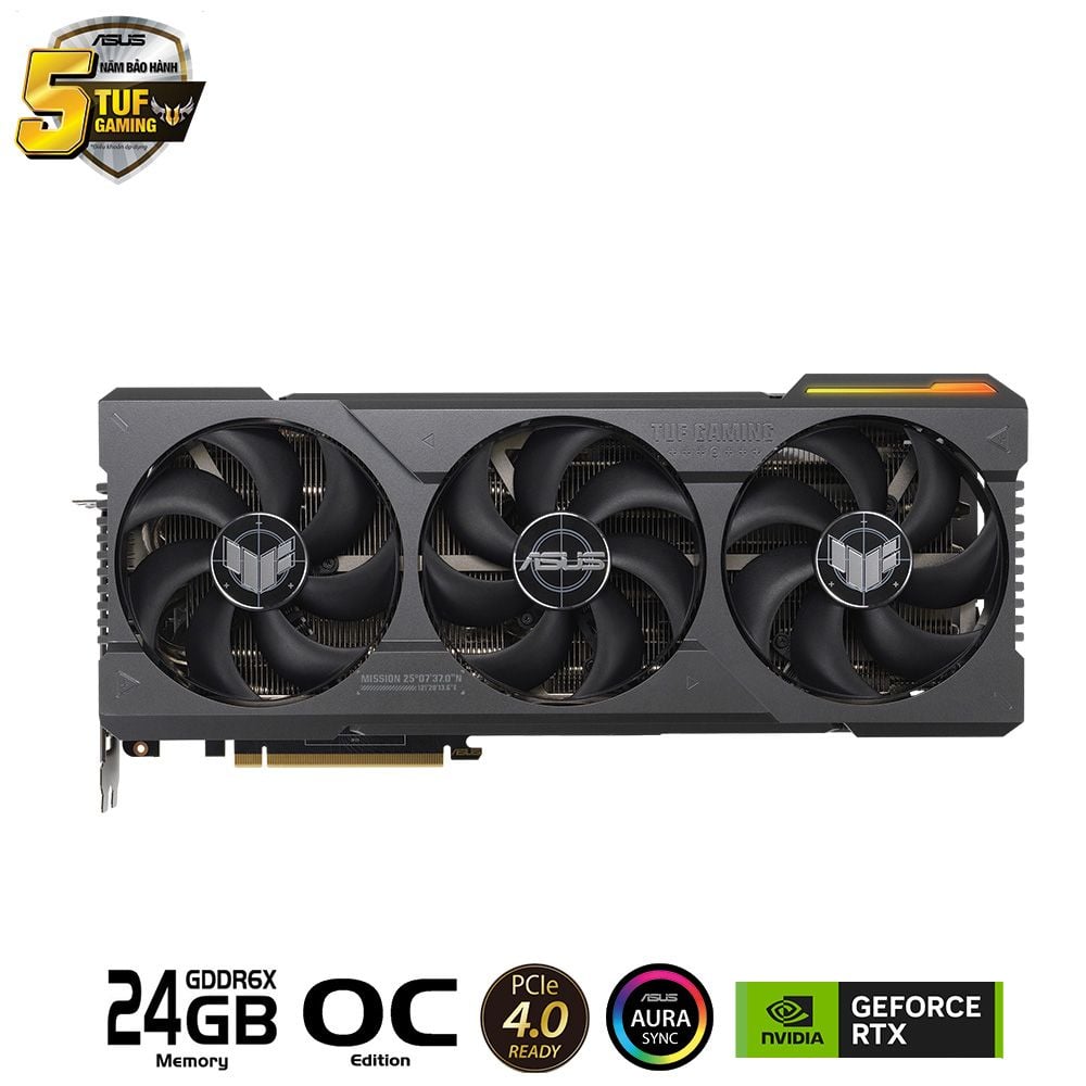 VGA ASUS TUF Gaming GeForce RTX™ 4090 OC Edition 24GB GDDR6X