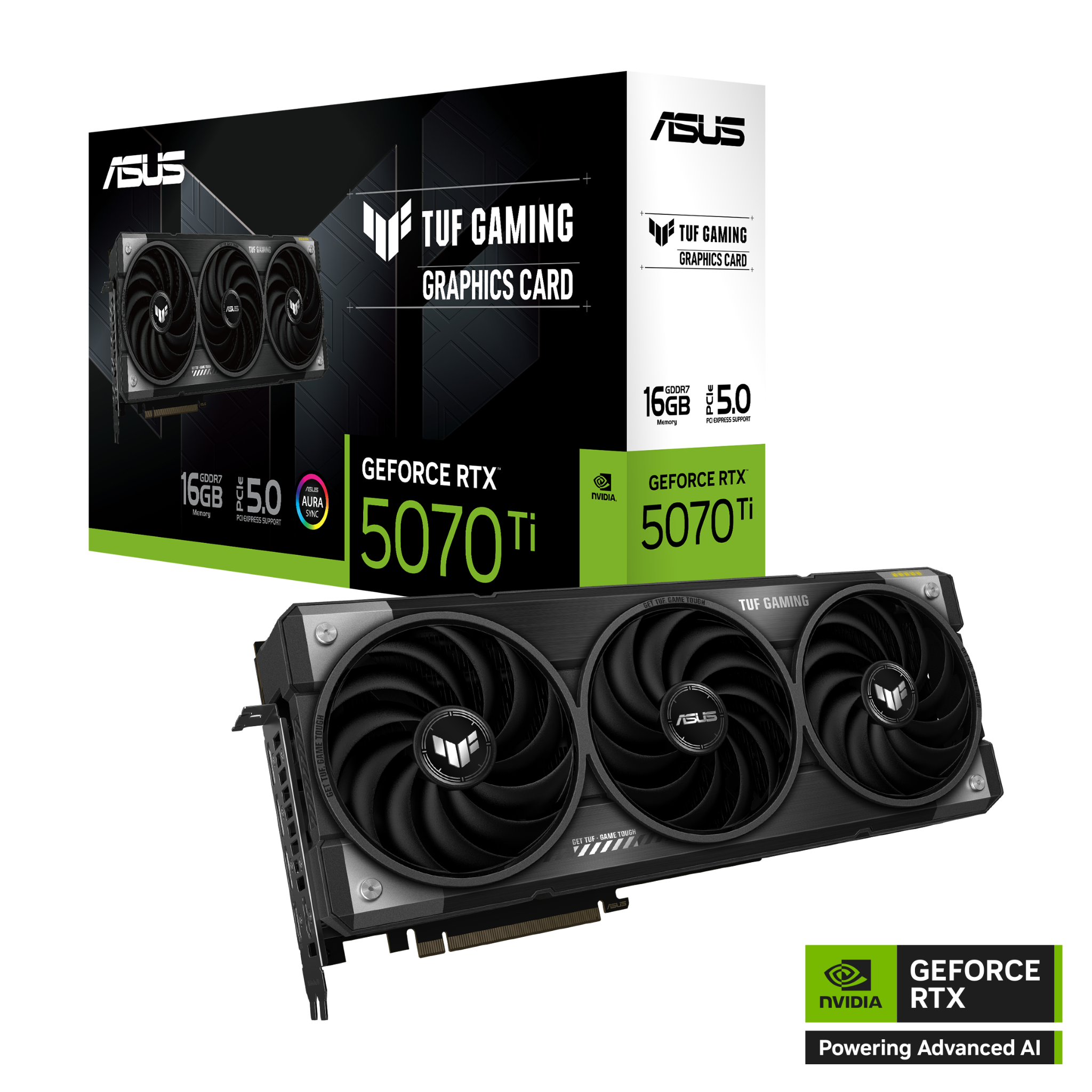 VGA ASUS TUF Gaming Geforce RTX 5070 Ti 16GB GDDR7