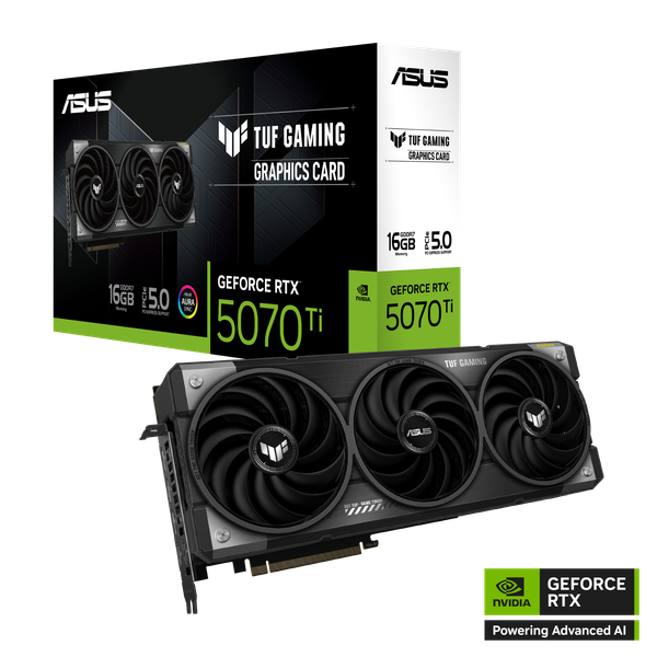 VGA ASUS TUF Gaming Geforce RTX 5070 Ti 16GB GDDR7