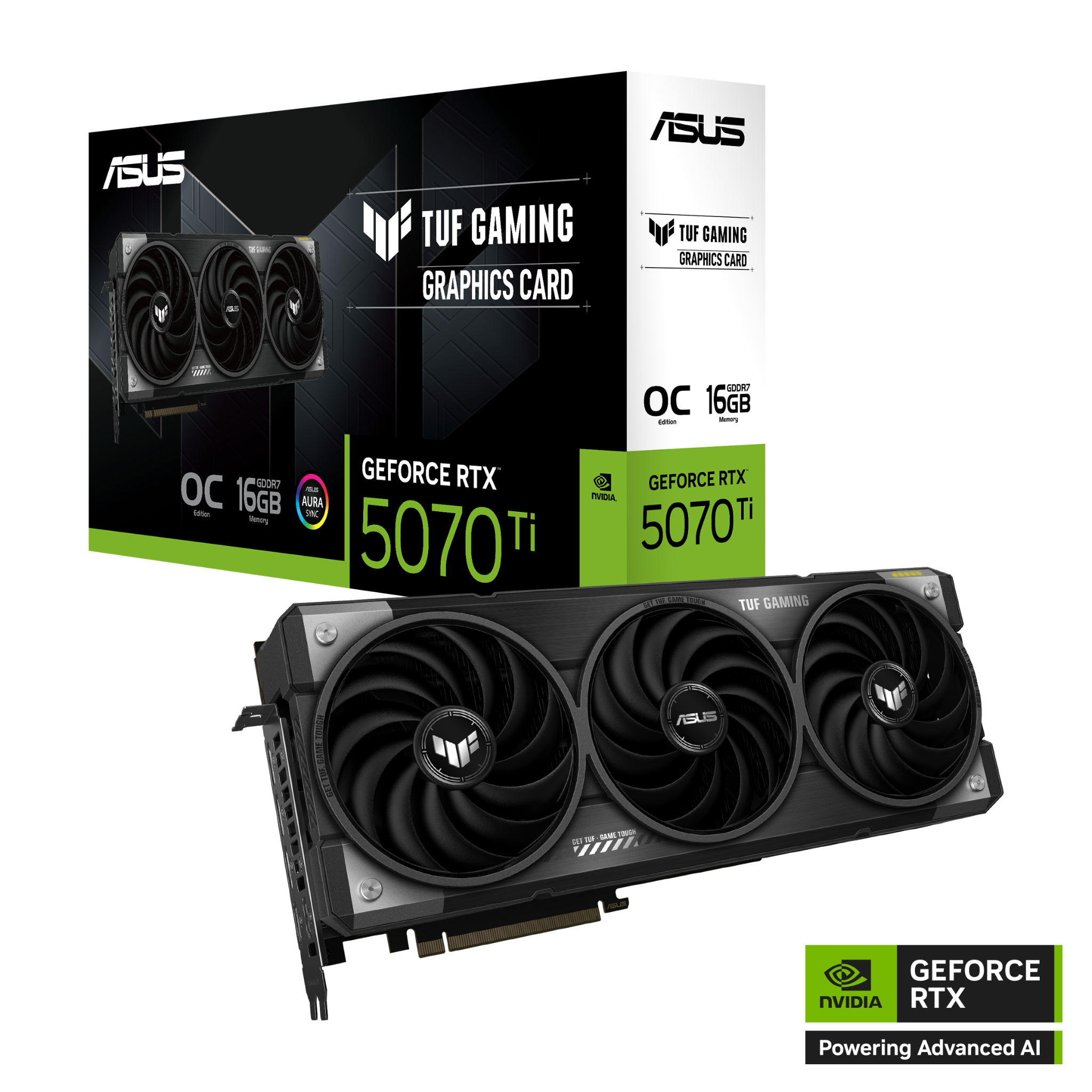 VGA ASUS TUF Gaming Geforce RTX 5070 Ti 16GB OC Edition GDDR7 