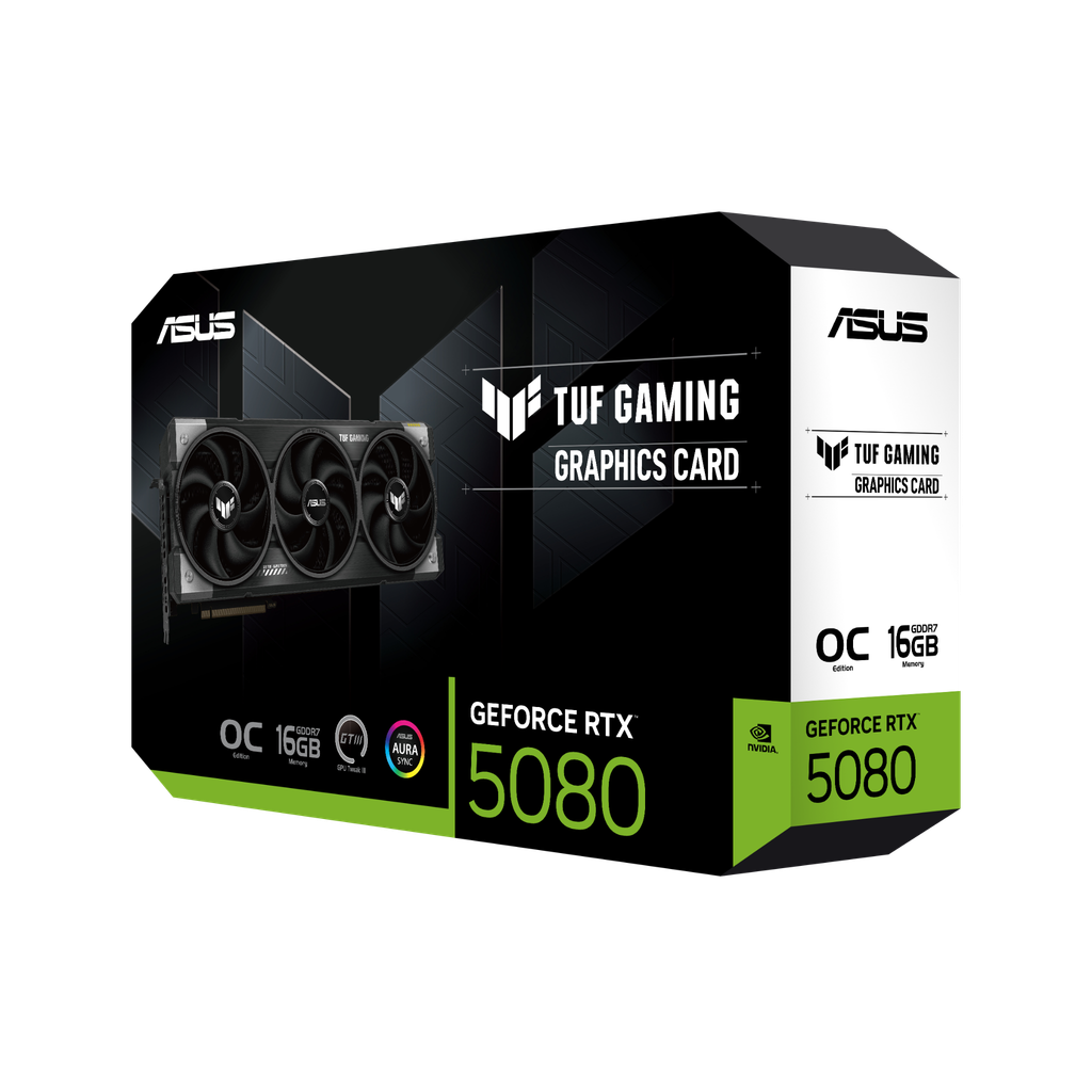VGA ASUS TUF Gaming Geforce RTX 5080 16GB OC Edition GDDR7