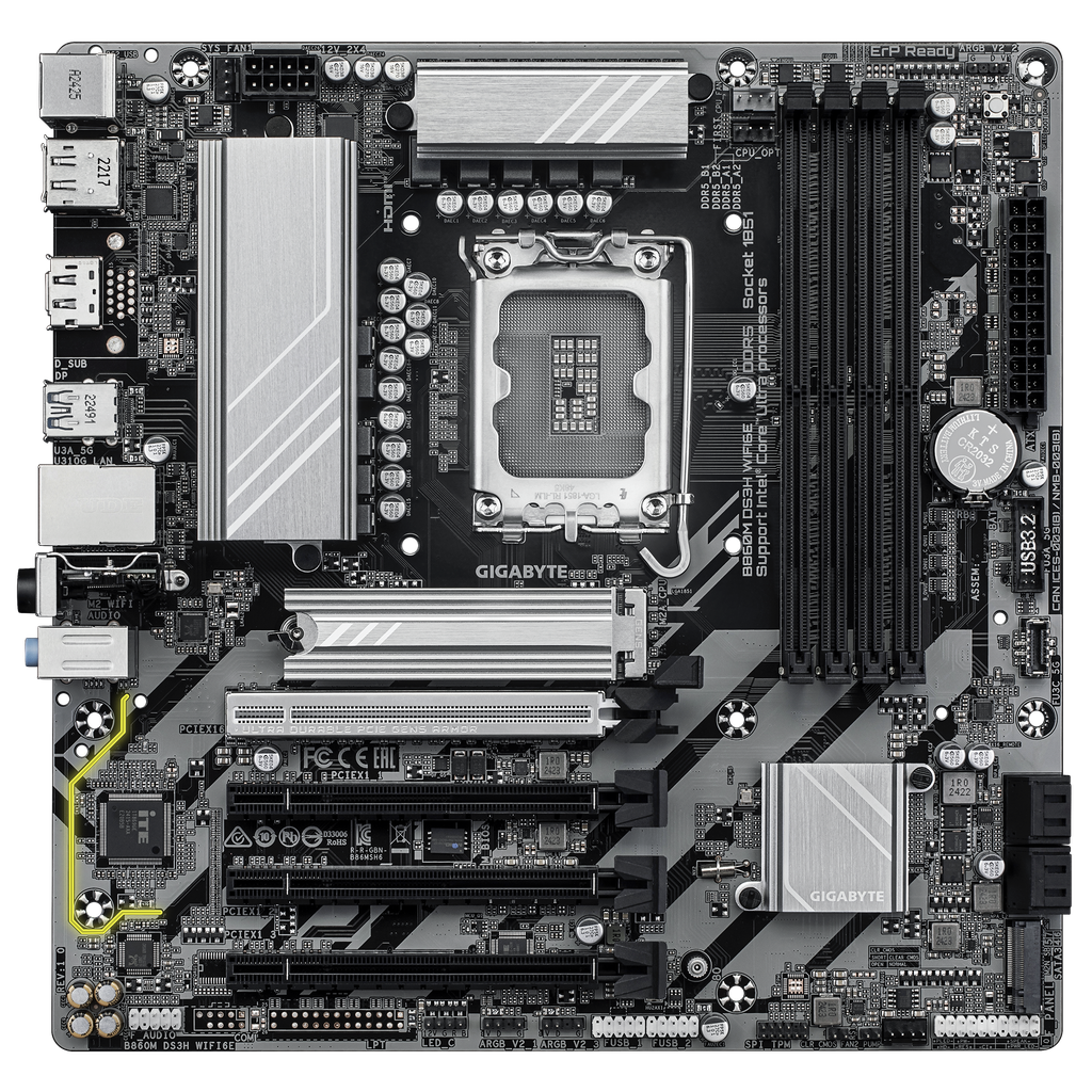 Mainboard GIGABYTE B860M DS3H WIFI6E