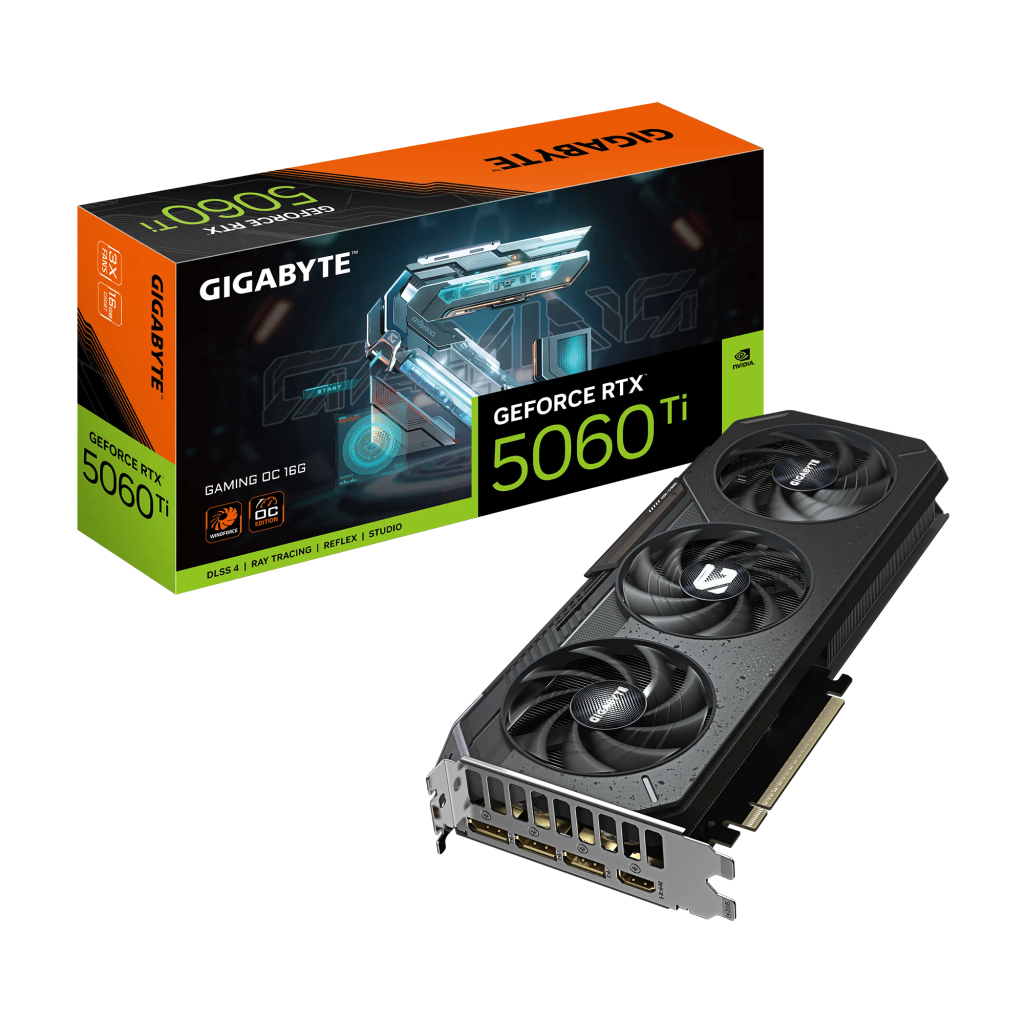 VGA GIGABYTE GeForce RTX™ 5060 Ti GAMING OC 16G