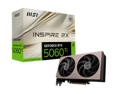 VGA MSI GeForce RTX™ 5060 Ti 8G INSPIRE 2X OC