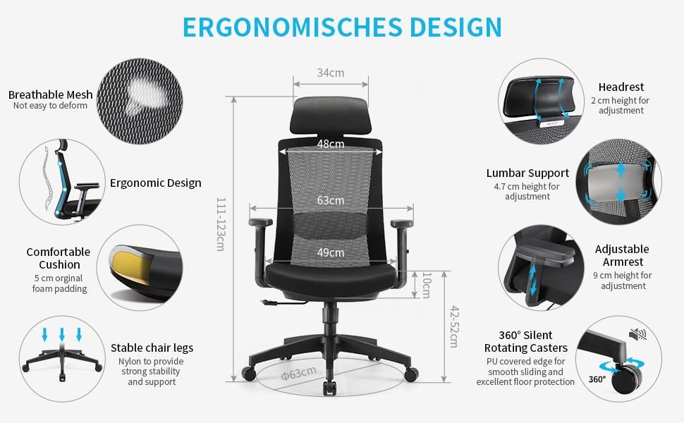 Ghế công thái học ergonomic Sihoo M86 chính hãng