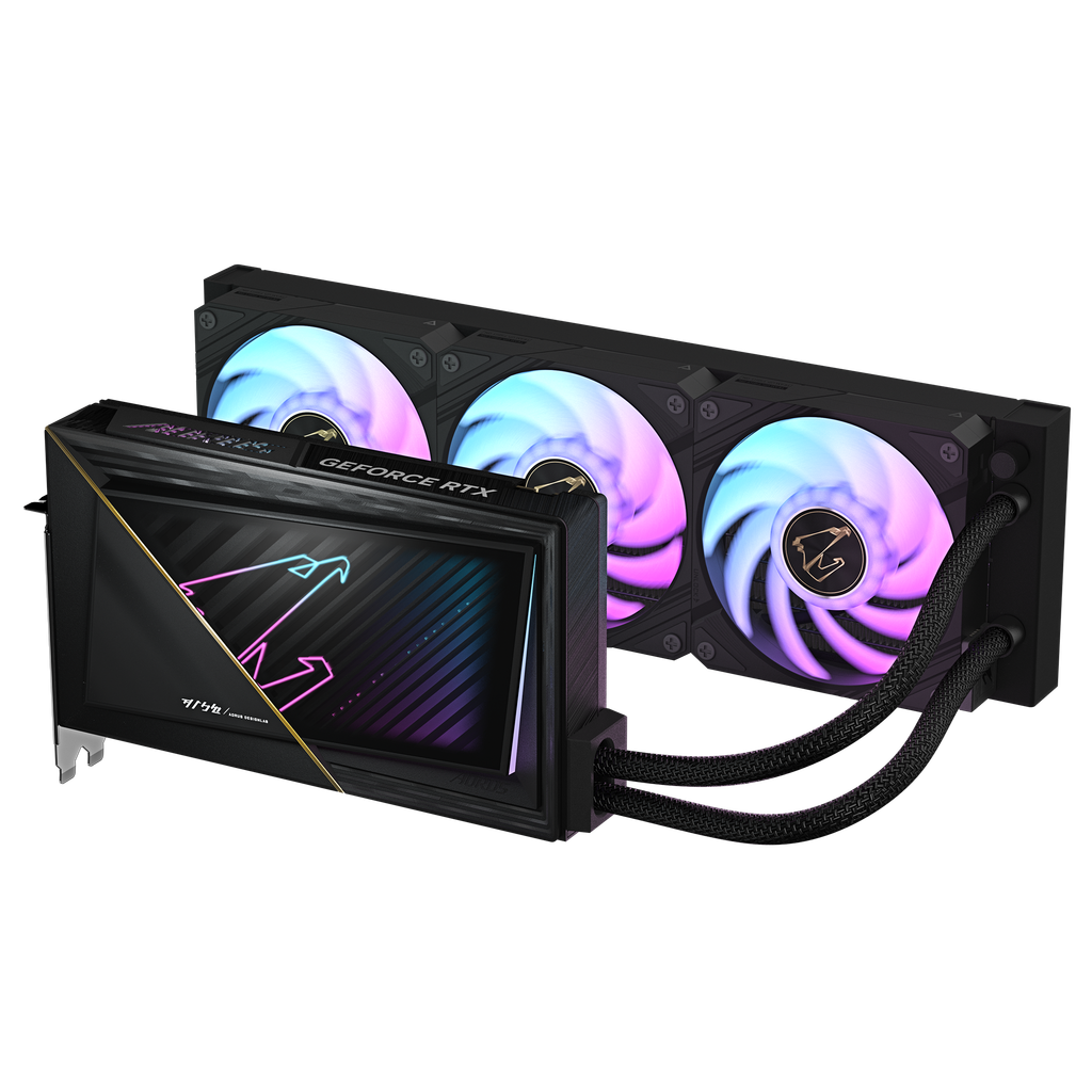 VGA GIGABYTE AORUS GeForce RTX™ 5090 XTREME WATERFORCE 32GB GDDR7
