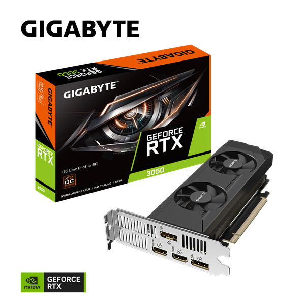 VGA GIGABYTE GeForce RTX&trade; 3050 OC Low Profile 6G