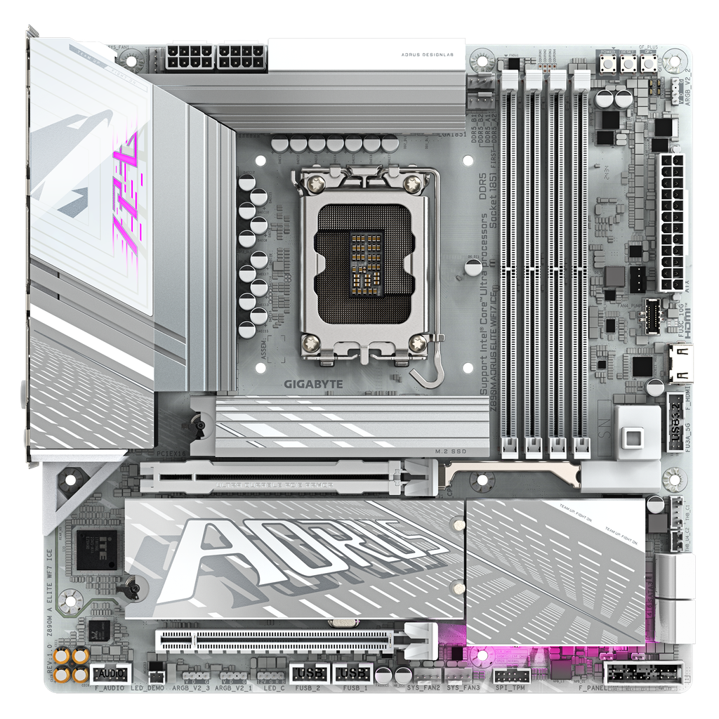 Mainboard GIGABYTE Z890M AORUS ELITE WIFI7 ICE