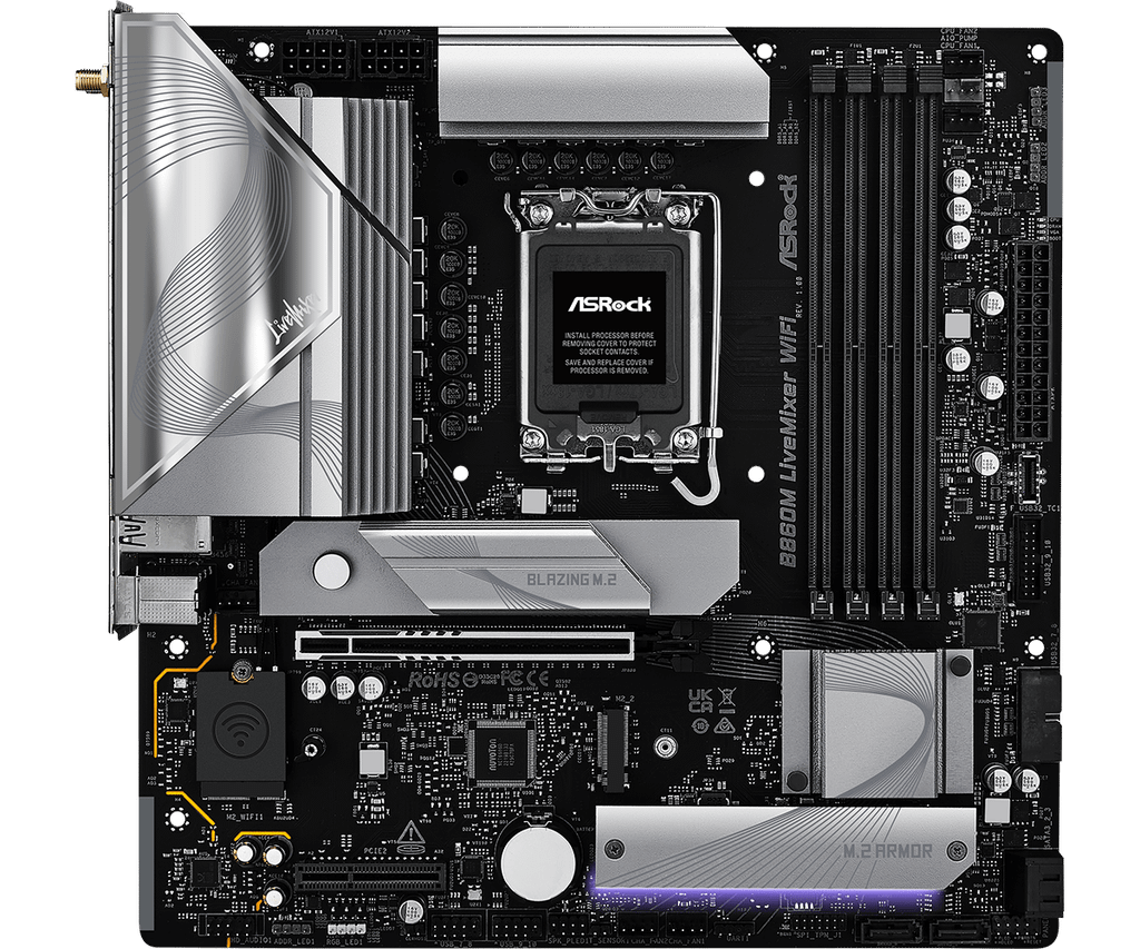 Mainboard ASRock B860M LiveMixer WiFi