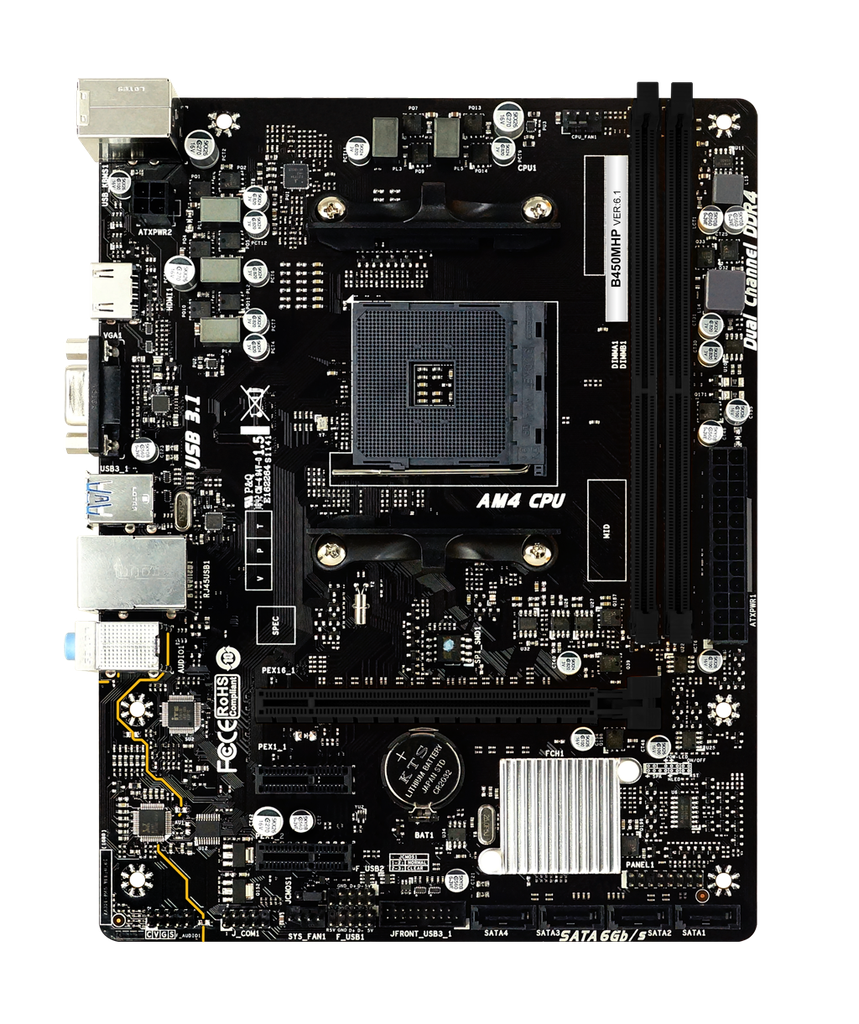 Mainboard BIOSTAR B450MHP