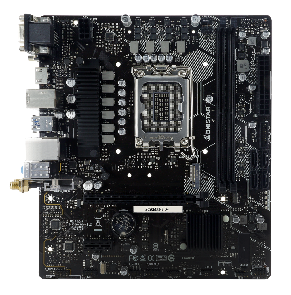 Mainboard BIOSTAR Z690MX2-E D4