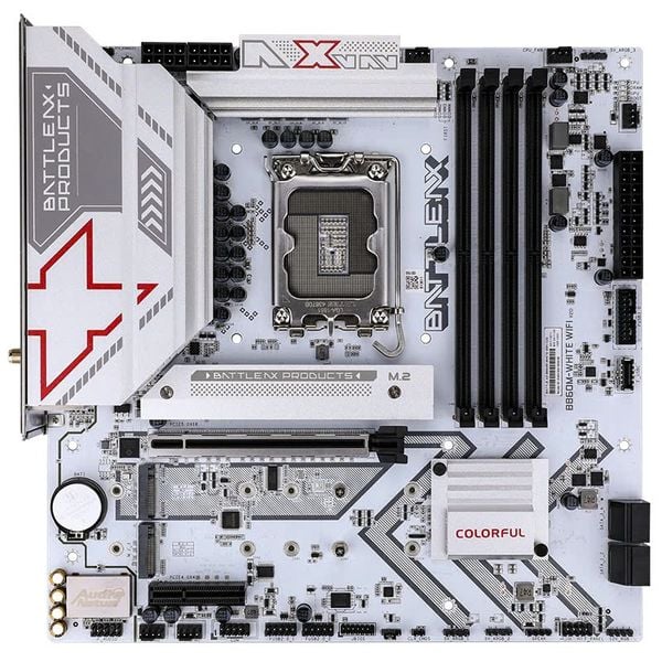 Mainboard Colorful BATTLE-AX B860M-WHITE WIFI V20