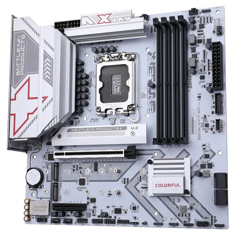 Mainboard Colorful BATTLE-AX B860M-WHITE WIFI V20