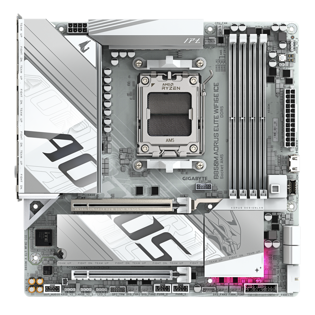 Mainboard Gigabyte B850M AORUS Elite WiFi6E ICE