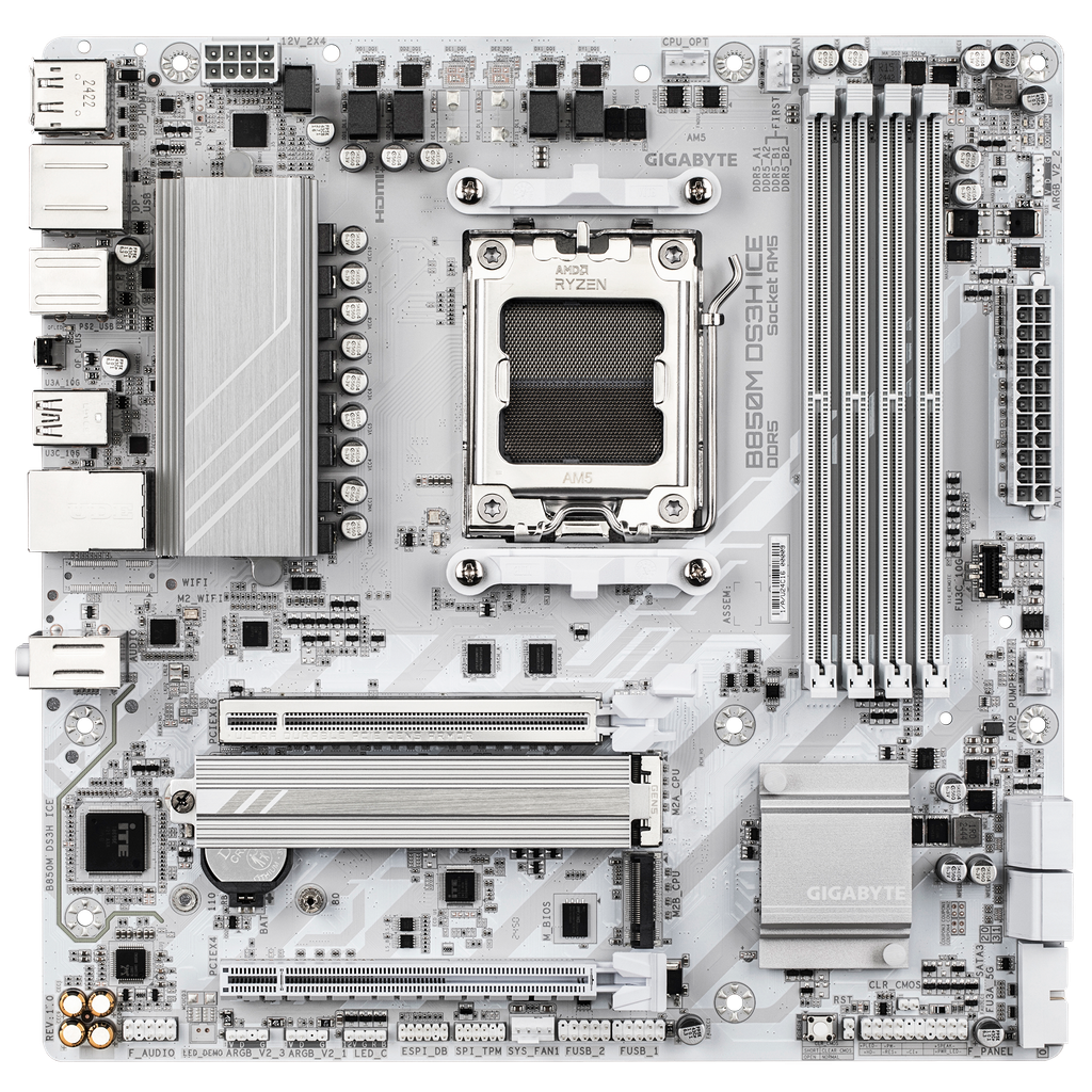 Mainboard Gigabyte B850M DS3H ICE