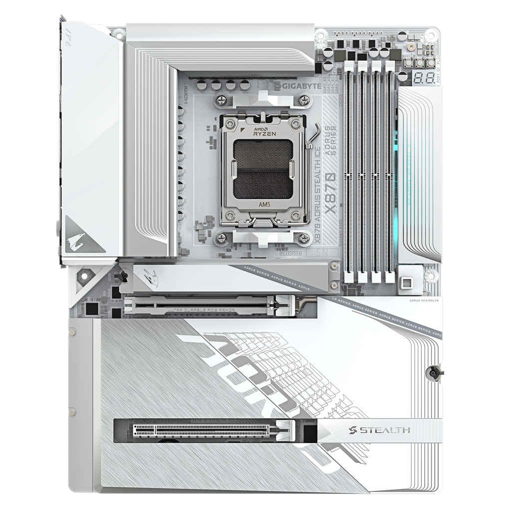 Mainboard GIGABYTE X870 AORUS STEALTH ICE