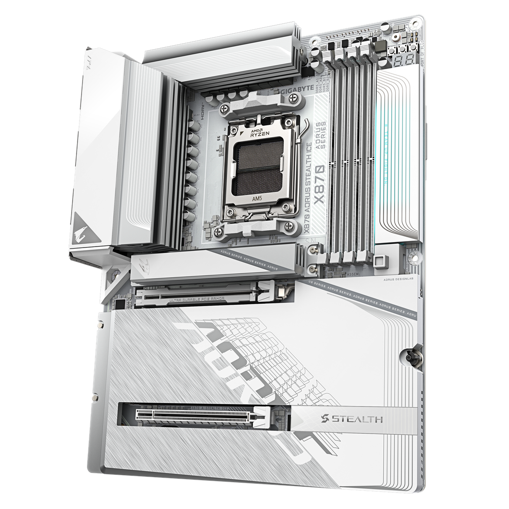 Mainboard GIGABYTE X870 AORUS STEALTH ICE