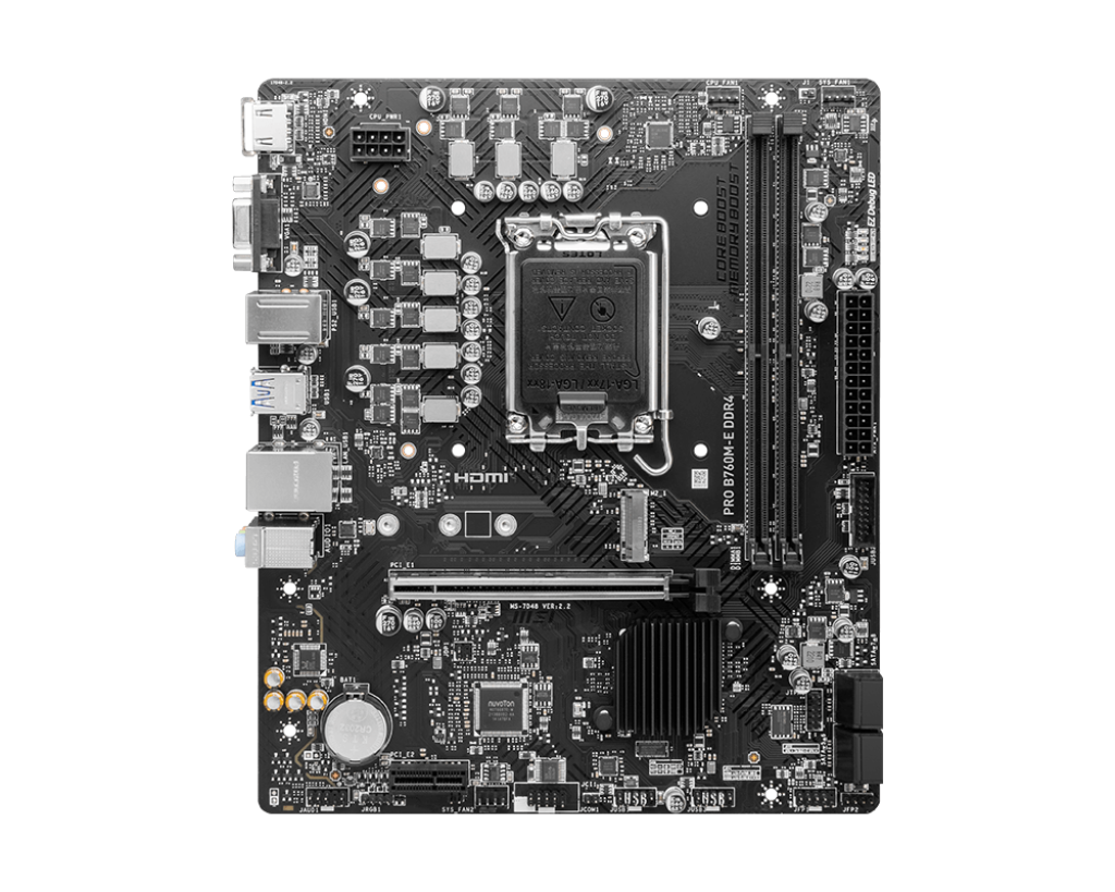 Mainboard MSI PRO B760M-E DDR4